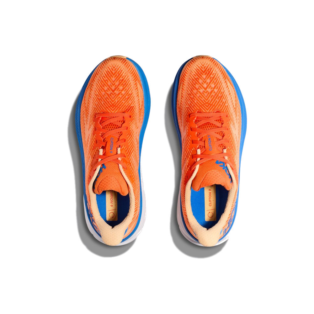 Hoka Vibrant Blue and Orange Mens Running Shoes HOKA ONE ONE CHALLENGER 7 CERAMIC/VIBRANT ORANGE - Trail  main image 4