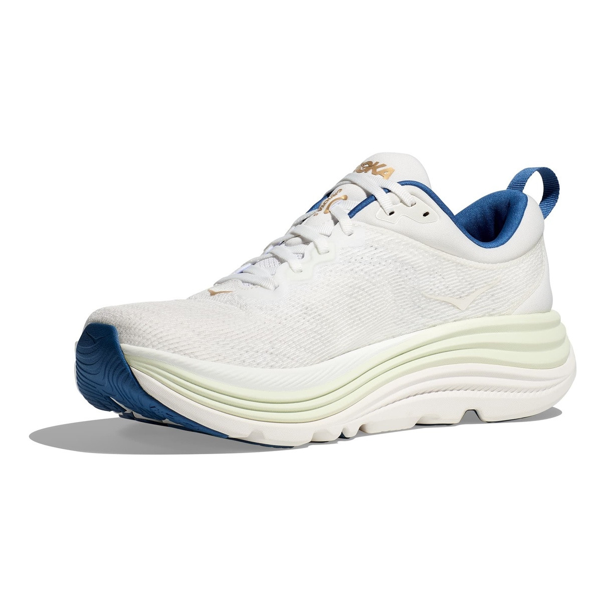 HOKA Men’s Gaviota 5 Running shoes, Frost/Gold. Brand New In Box! Hard to find. Size 12.5D-Hoka Gaviota 5 Men main image 4