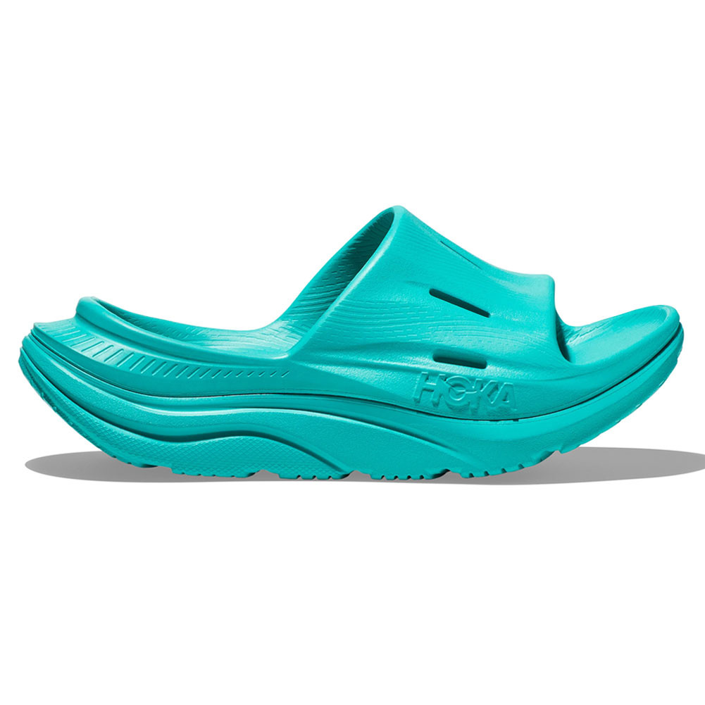 HOKA Unisex Ora Recovery Slide 3 Ceramic/Ceramic Sandals - Free