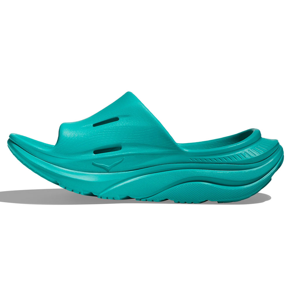 HOKA Unisex Ora Recovery Slide 3 Ceramic/Ceramic Sandals - Free