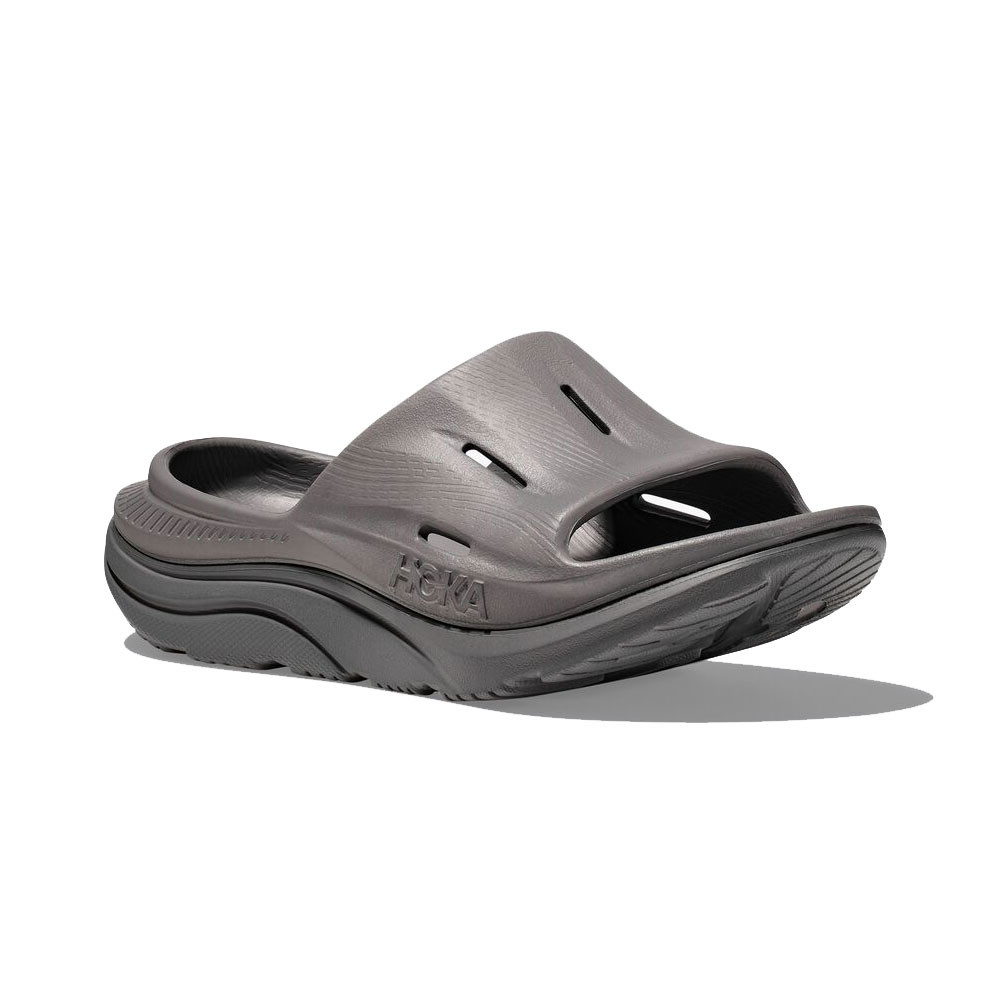 ホカ　ORA RECOVERY SLIDE3 26cm グレー　新品未使用 HOKA Unisex Ora Recovery Slide 3 Grey/Grey Sandals - Free Shipping