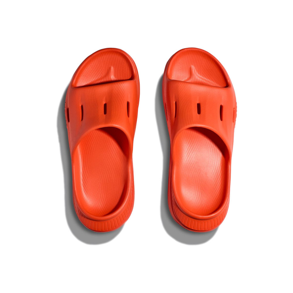 HOKA Unisex Ora Recovery Slide 3 Vibrant Orange Sandals 