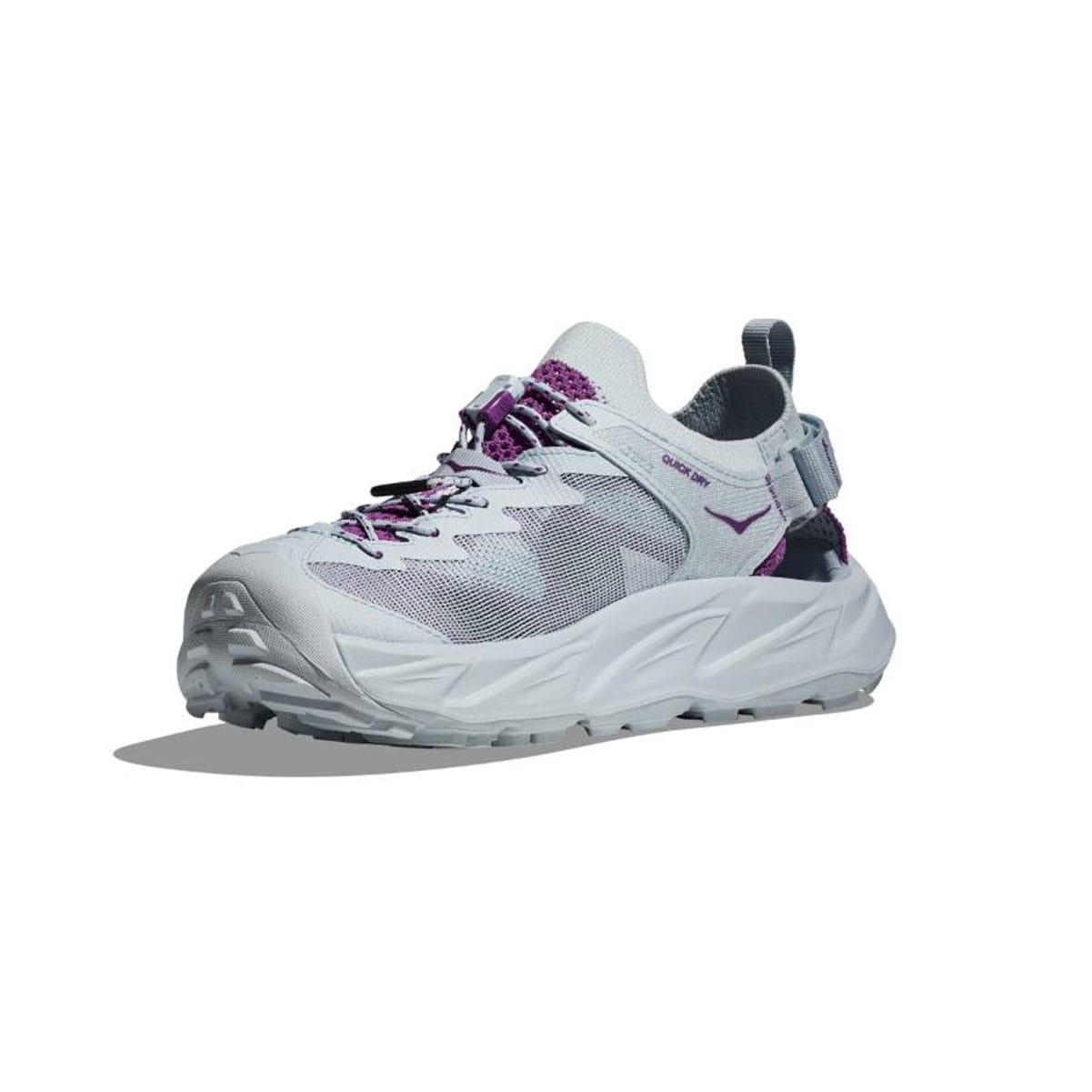 HOKA Women's Hopara 2 Illusion/Amethyst Hiking Sandals - Free Shipping