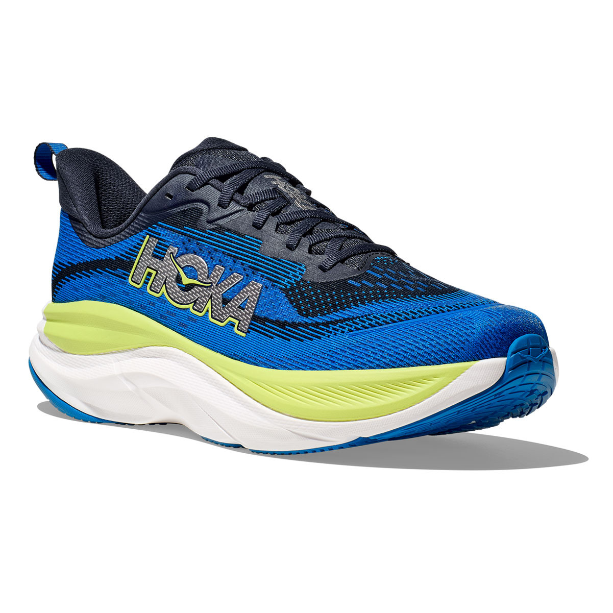 HOKA Men's Skyflow Wide Varsity Navy/Electric Cobalt Running Shoes