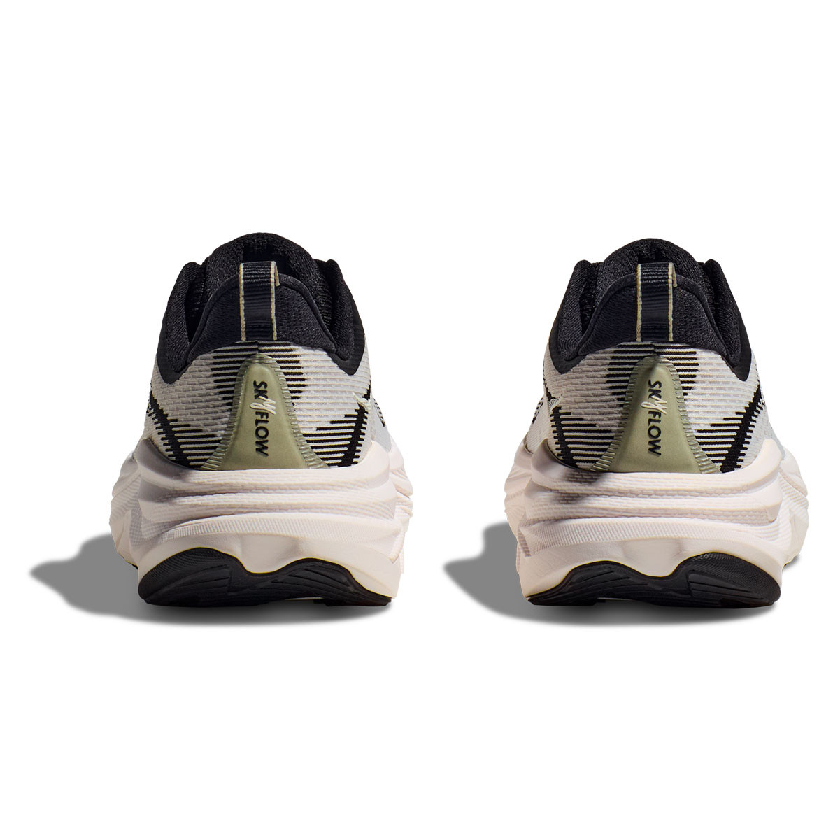 HOKA Women's Skyflow Wide Black/White Running Shoes - Free Shipping