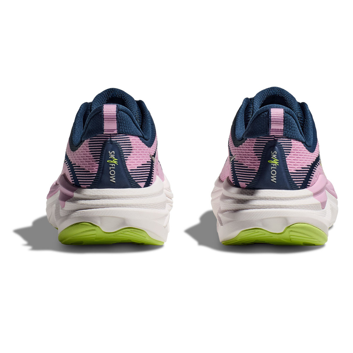 HOKA Women's Skyflow Wide Midnight/Pink Twilight Running Shoes