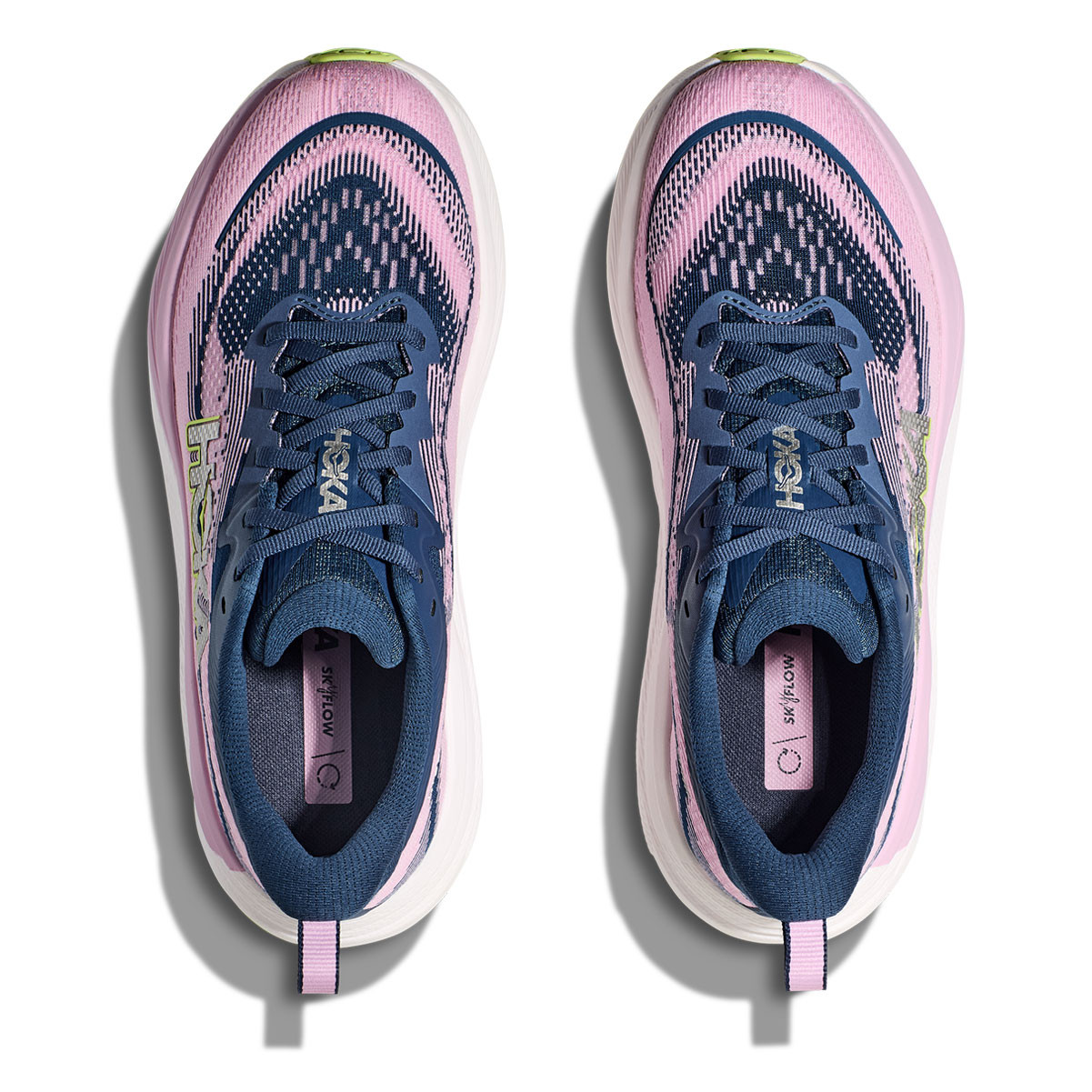 HOKA Skyflow レディース スニーカー HOKA Women's Skyflow Wide Midnight/Pink Twilight Running Shoes