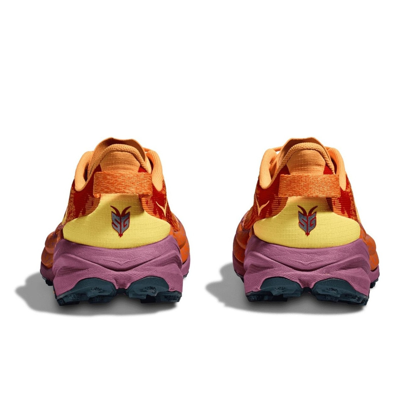 HOKA Women's Speedgoat 6 Sherbet/Beet Root Running Shoes