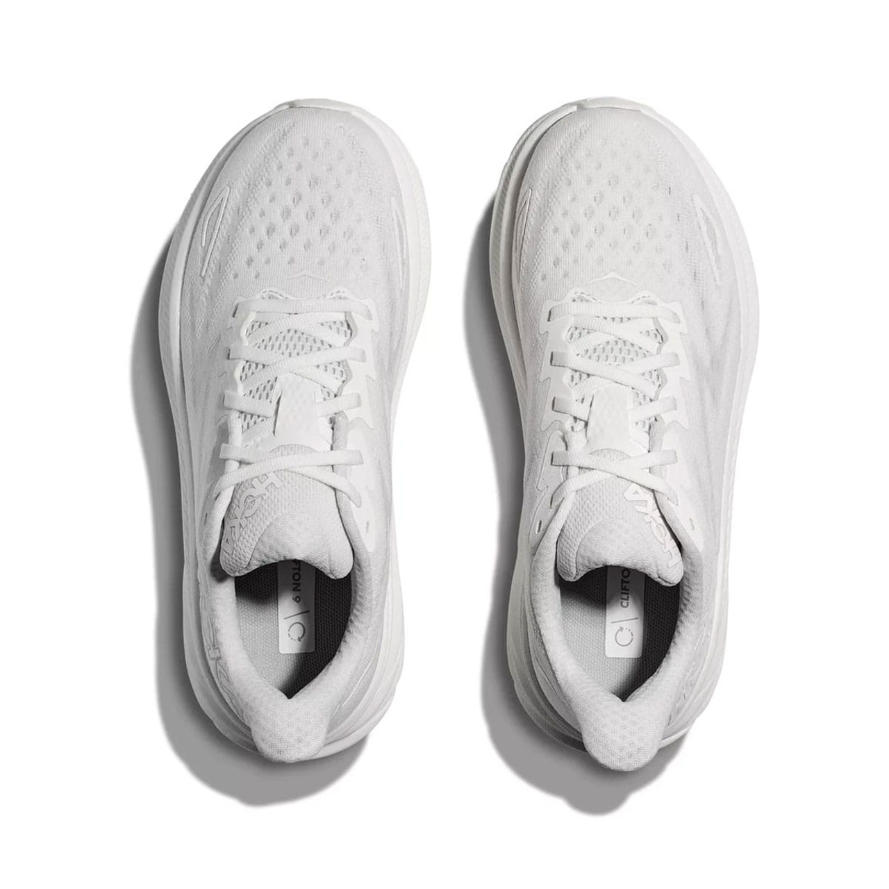 スニーカー HOKA Women Sneakers 1127896 MNW White HOKA Women's Clifton 9 White/White Running Shoes (1127896