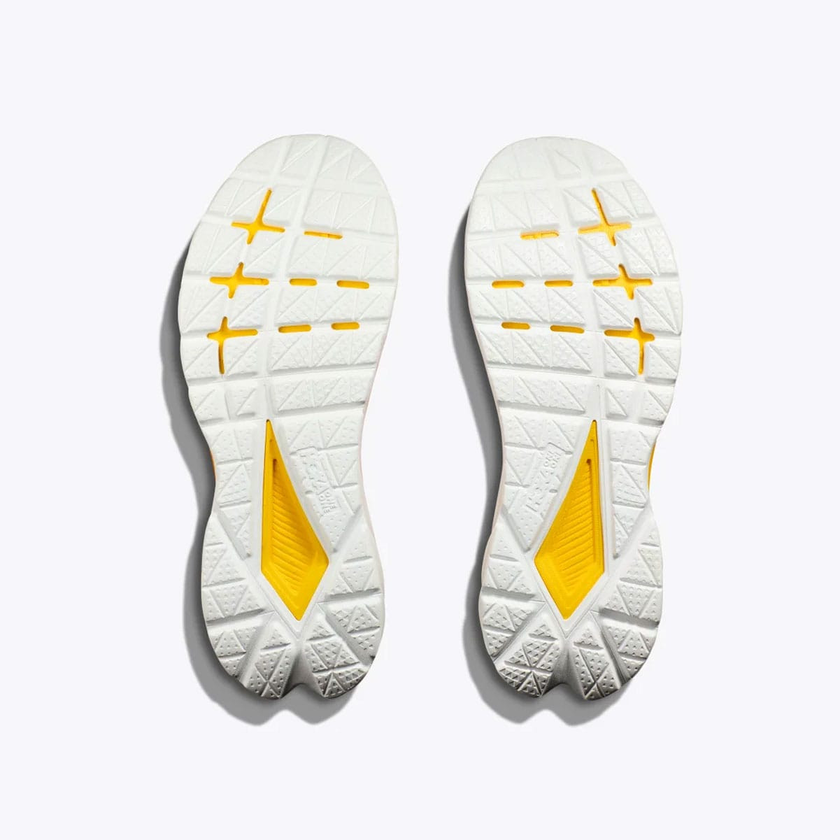 HOKA Men's Mach 5 Flame/Dandelion Running Shoes - Free Shipping
