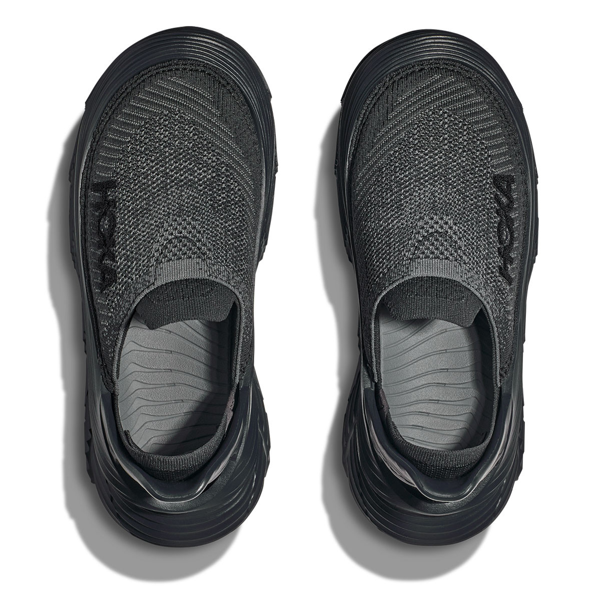 HOKA RESTORE TC ブラック スニーカー 25cm HOKA Unisex Restore TC Black/Black Recovery Shoes - Free Shipping