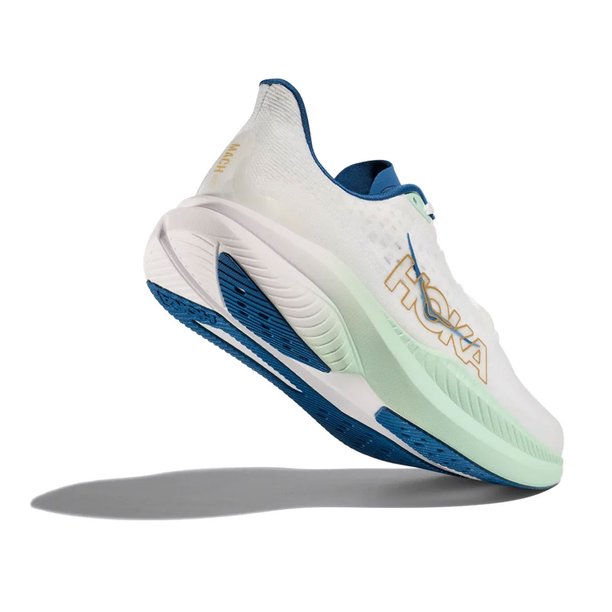 Hoka M Mach 6 Frost Gold FTG Athletic Running Sneakers Shoes Men\'s Size 10D HOKA Men main image 2