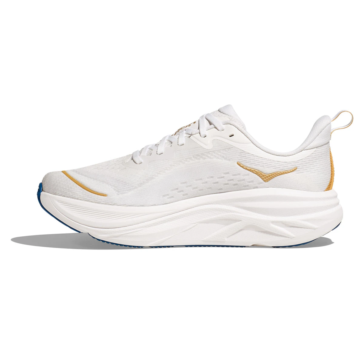HOKA Men's Skyflow Frost/Gold Running Shoes - Free Shipping
