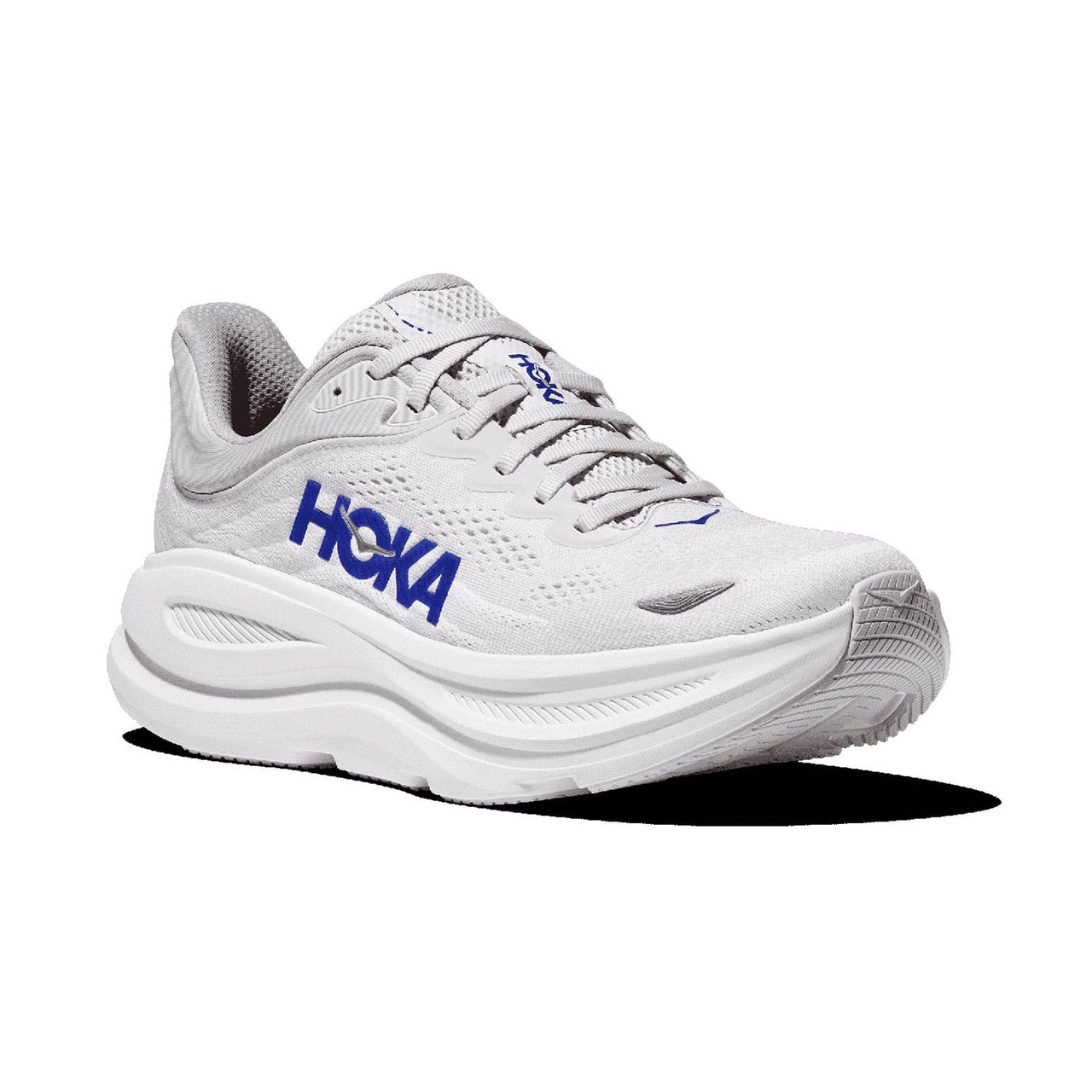 Hoka One One Men Gray Blue Bondi 6 US 9 Bondi 6 - Grounded Running main image 2