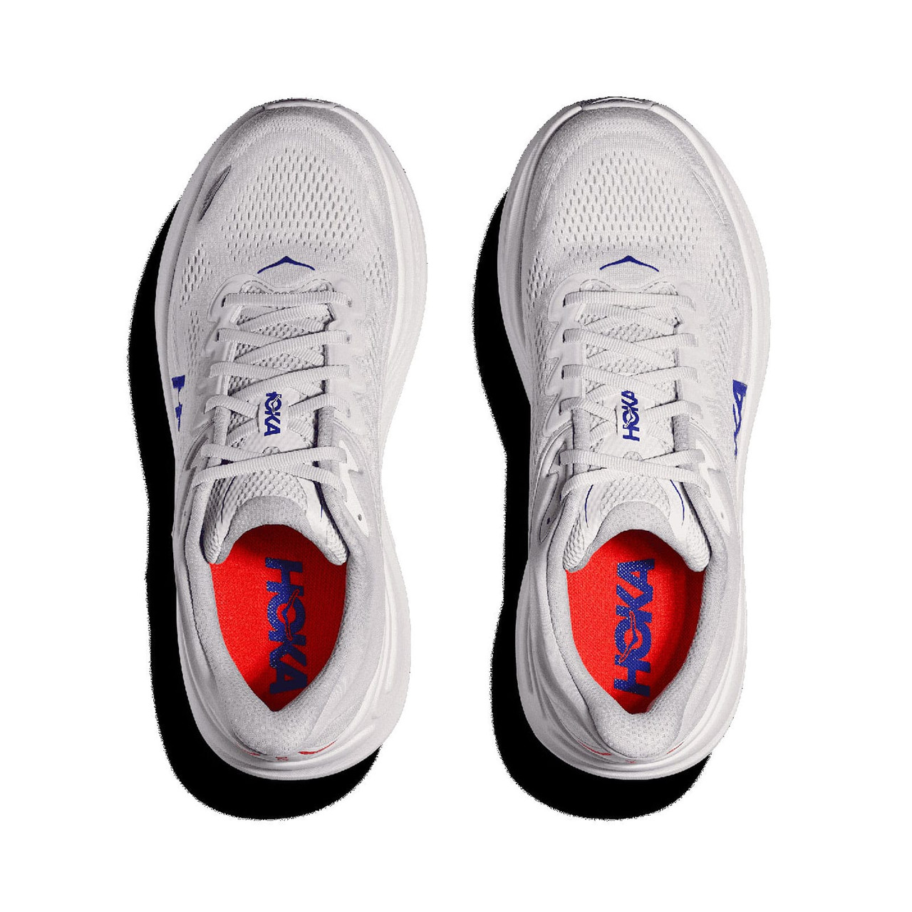 HOKA Men's Bondi 9 Wide Cosmic Grey/Ultramarine Running Shoes