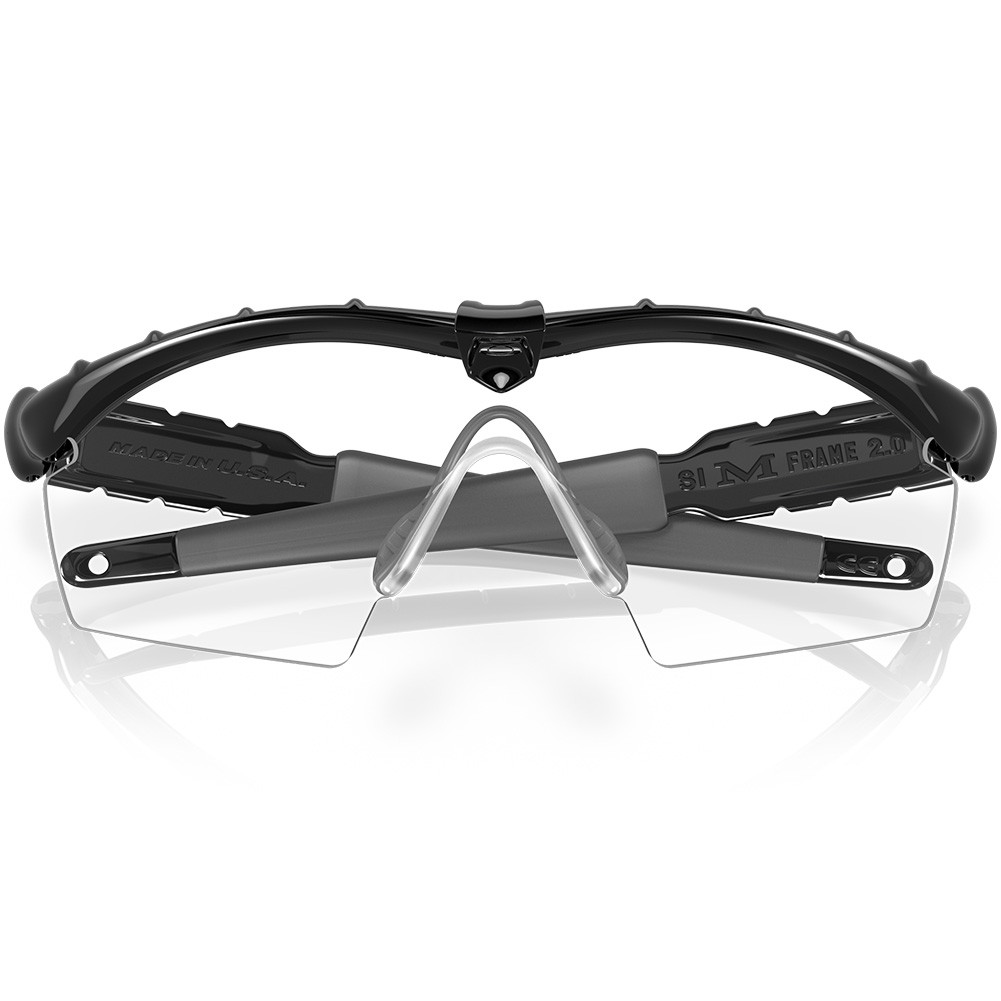 OAKLEY SI Ballistic M-Frame 2.0 Strike Black w/Clear Eyewear (11
