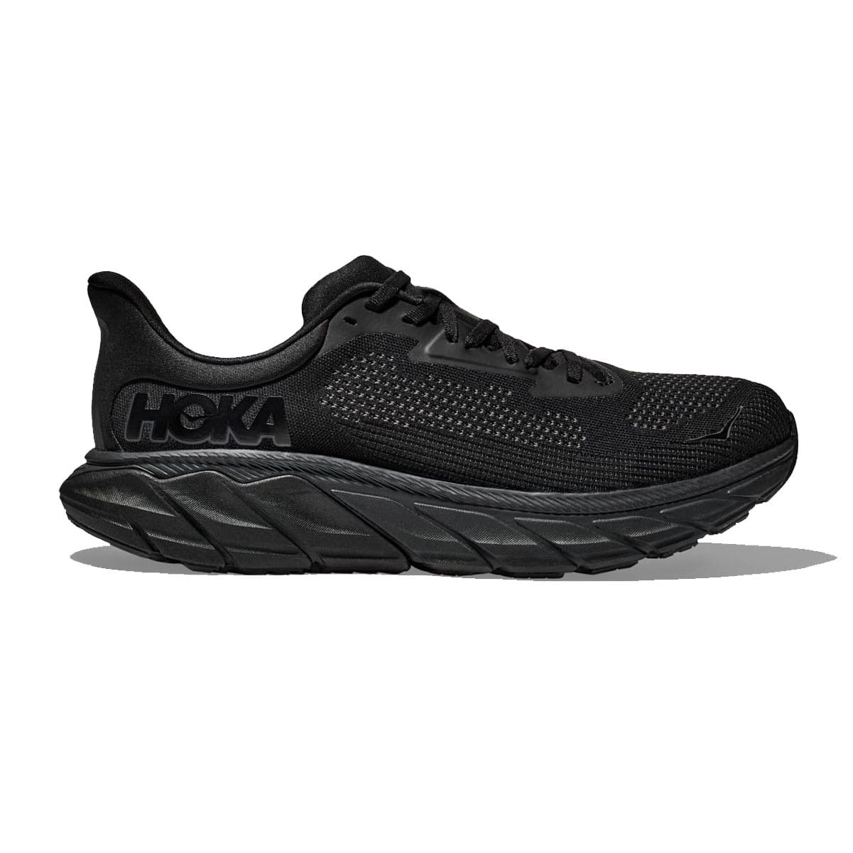 HOKA Men's Arahi 7 Black/Black Running Shoes - Free Shipping