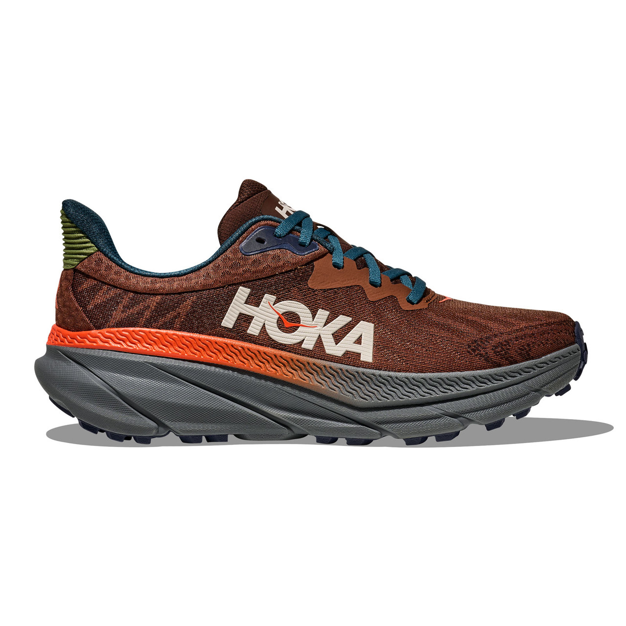 HOKA Men's Challenger ATR 7 Mineral Brown/Asteroid Trail Running