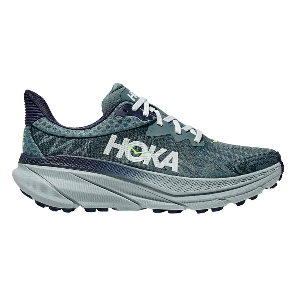 HOKA Men's Challenger ATR 7 Mountain Fog/Druzy Trail Running Shoes