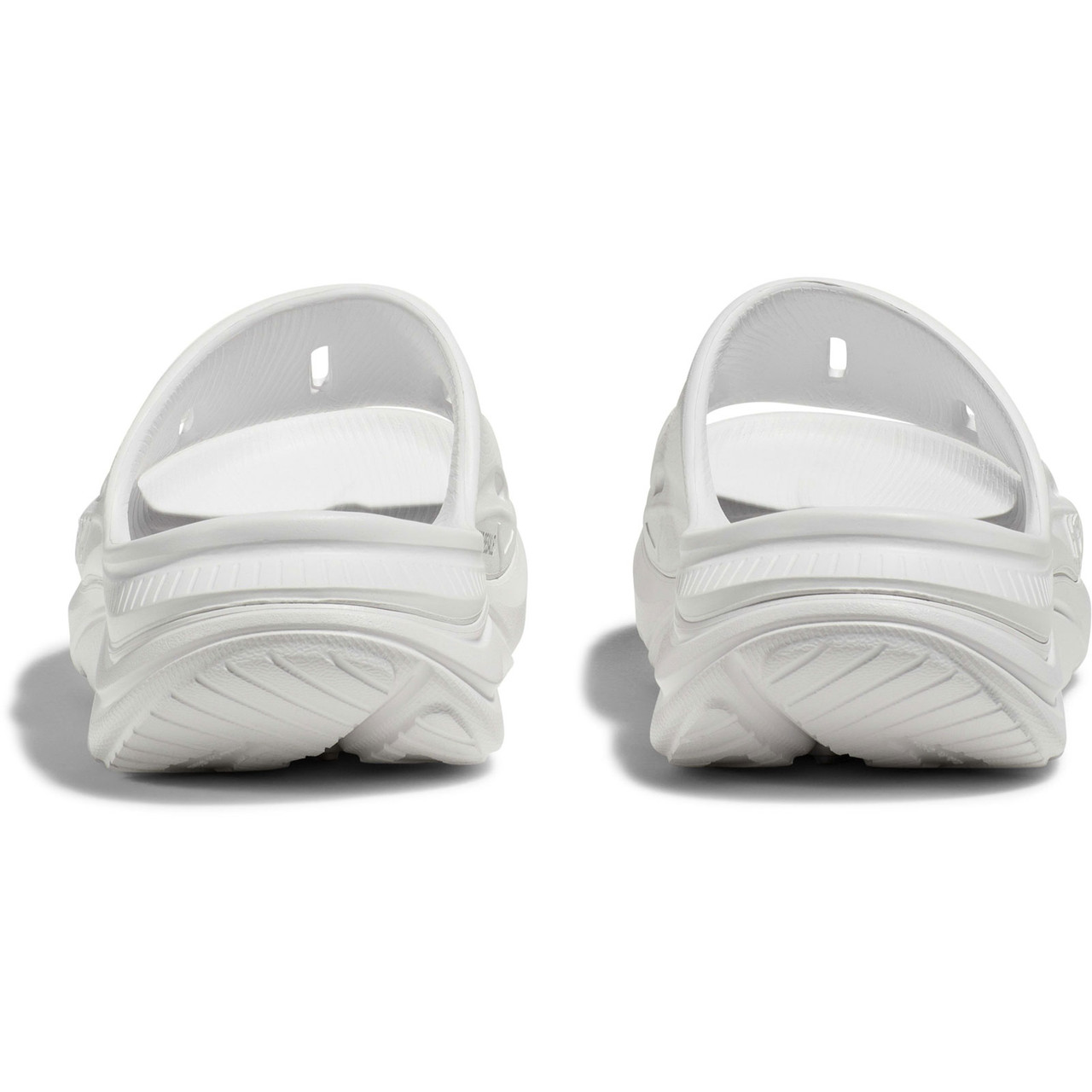 HOKA Unisex Ora Recovery Slide 3 White/White Sandals - Free Shipping