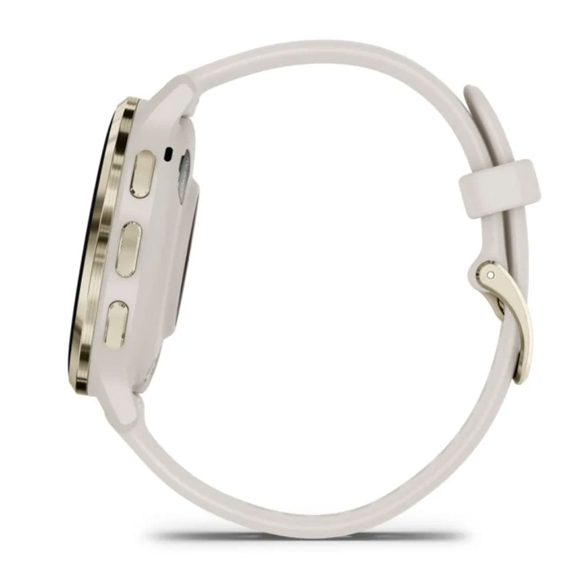 GARMIN Venu 3S Ivory/Cream Gold Smartwatch (010-02785-04) - Free 