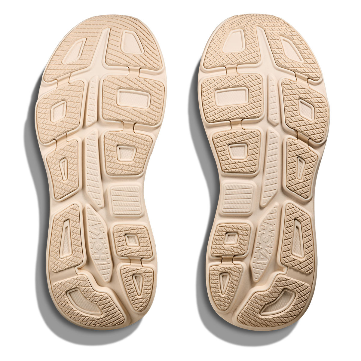 HOKA Men's Bondi 9 Oatmeal/Oat Milk Running Shoes - Free Shipping