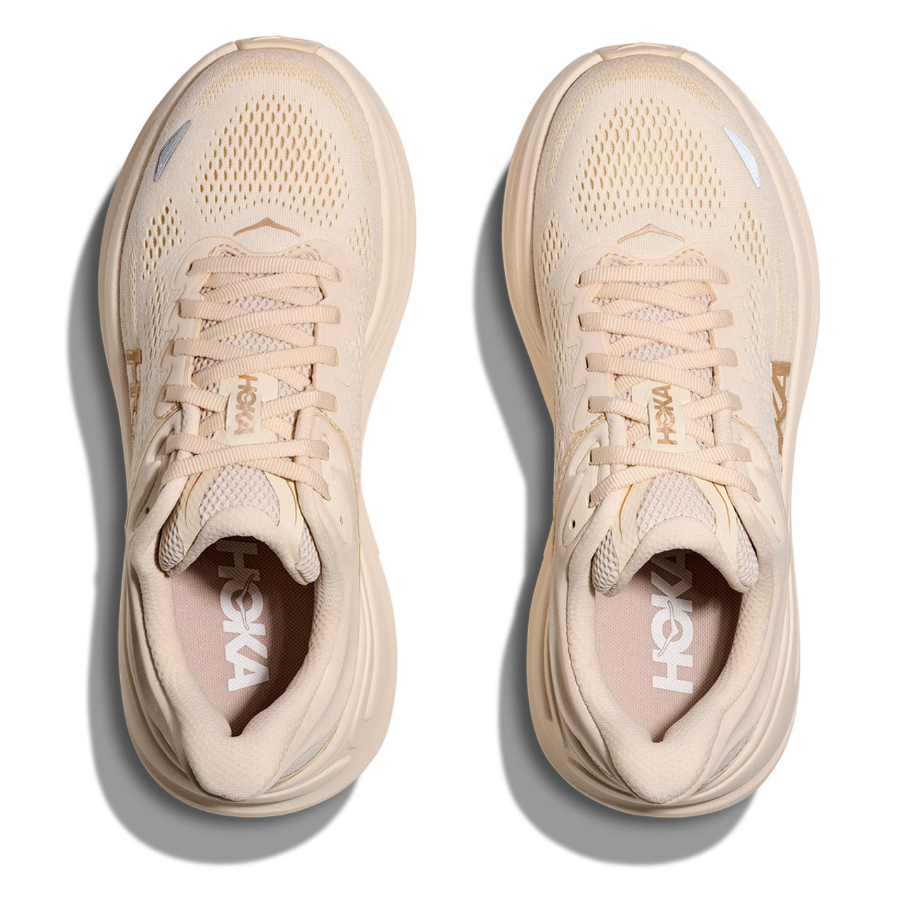 ★HOKA(W)★Bondi 9 Running Shoes★Vanilla Birch HOKA Women's Bondi 9 Vanilla/Birch Running Shoes - Free Shipping