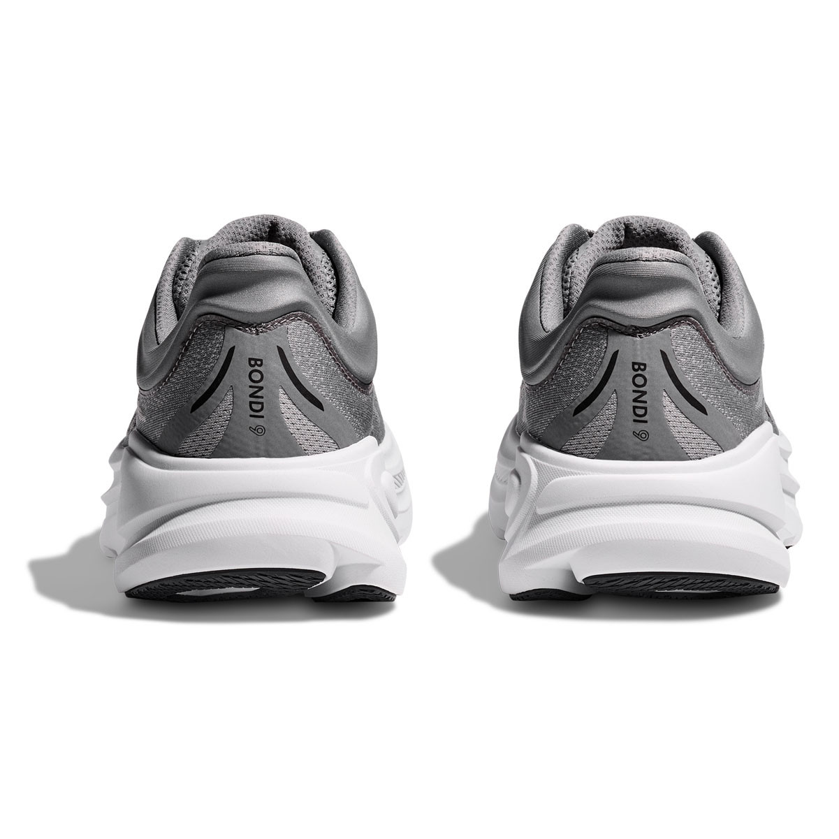 HOKA Men's Bondi 9 X-Wide Galactic Grey/Stellar Grey Running Shoes