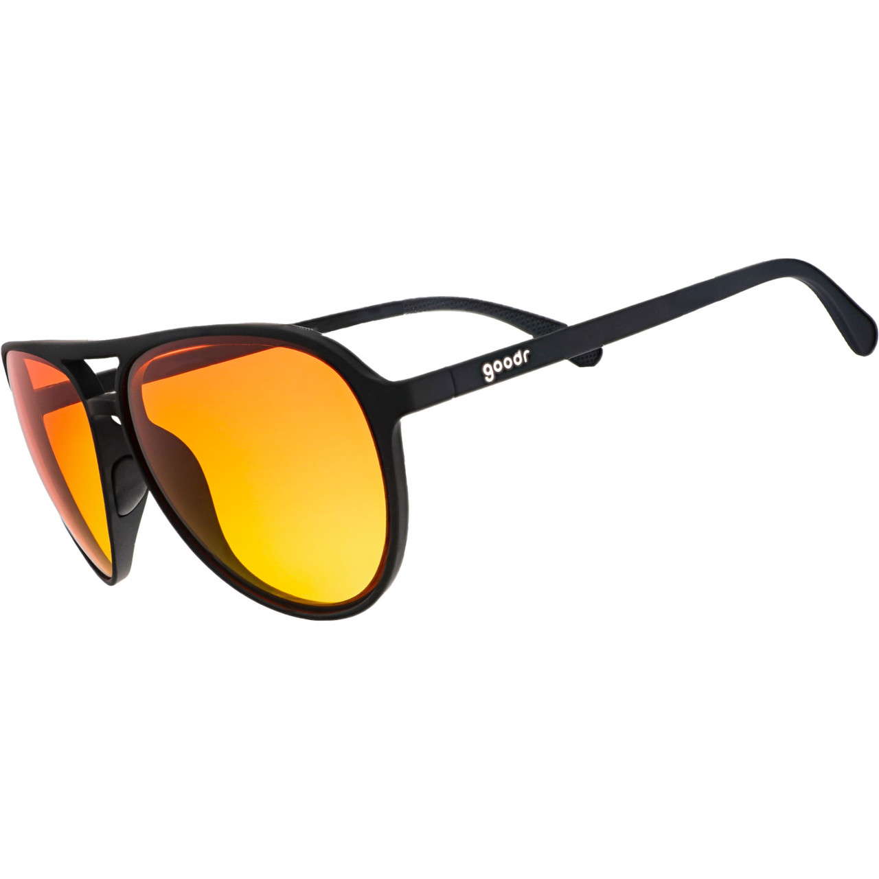 GOODR Clear & Resin Danger Sunglasses (G00470-MG-OYO1-GR) - Free