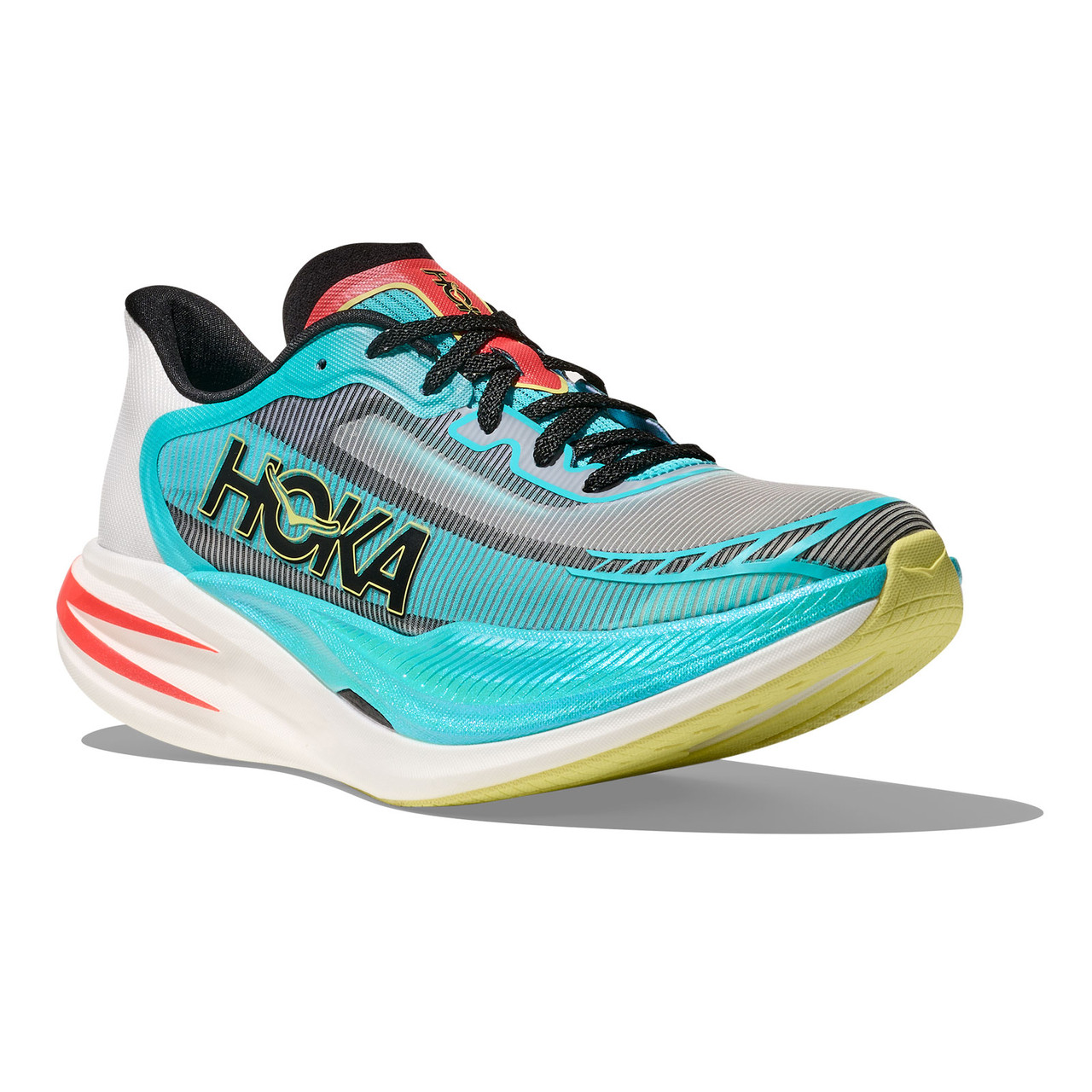 HOKA Unisex Cielo X1 2.0 Frost/Black Running Shoes - Free Shipping