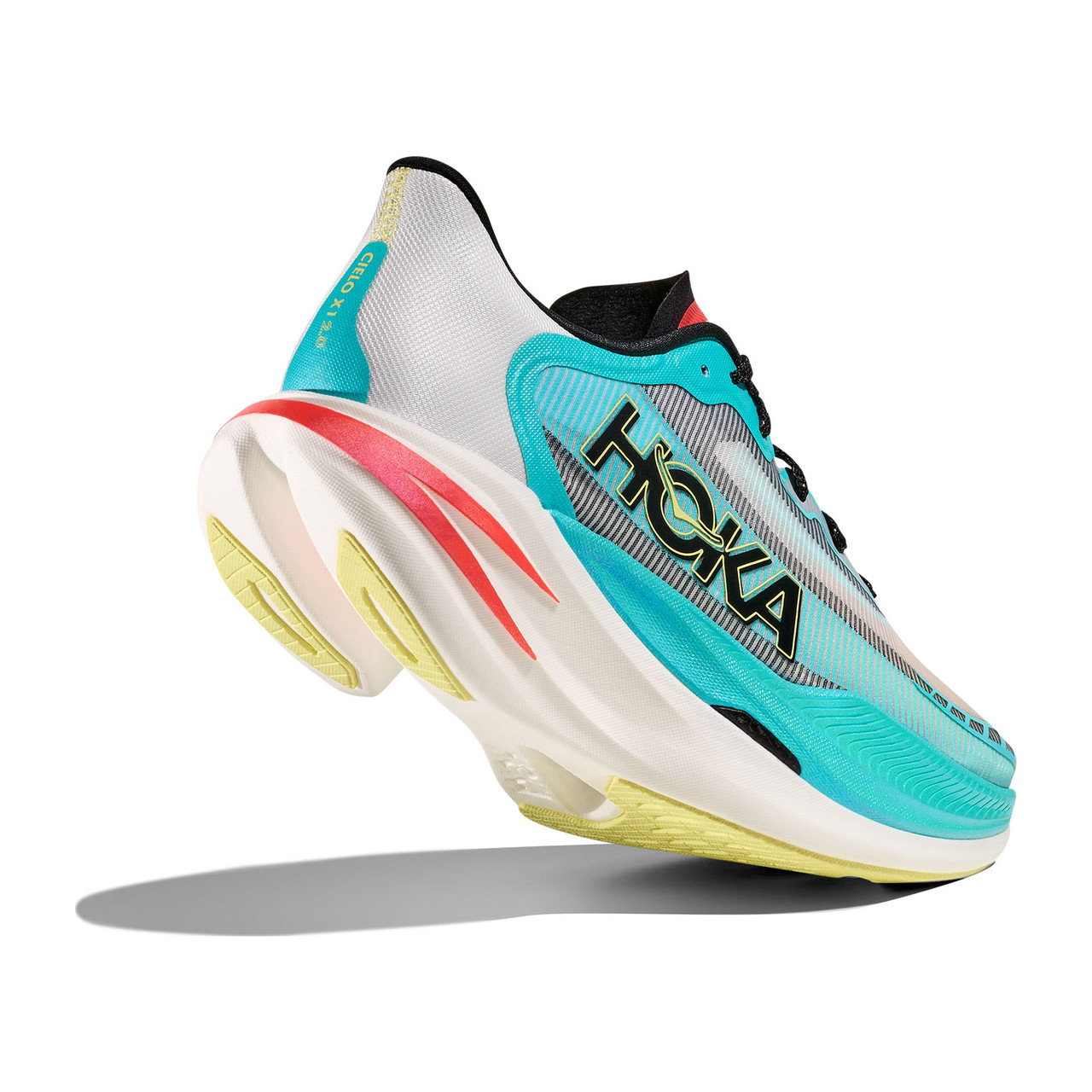 HOKA Unisex Cielo X1 2.0 Frost/Black Running Shoes - Free  display picture 1