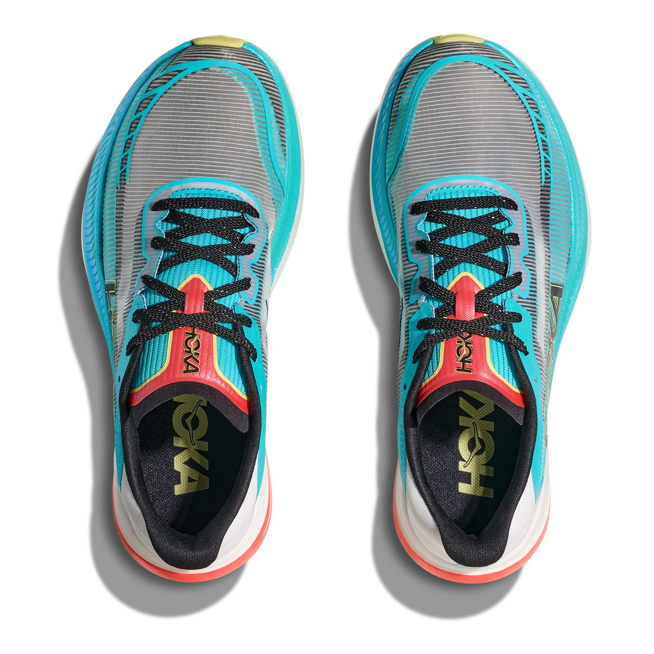 HOKA Unisex Cielo X1 2.0 Frost/Black Running Shoes - Free Shipping
