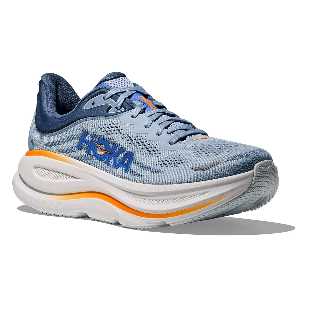 HOKA Men's Bondi 9 X-Wide Drizzle/Downpour Running Shoes - Free