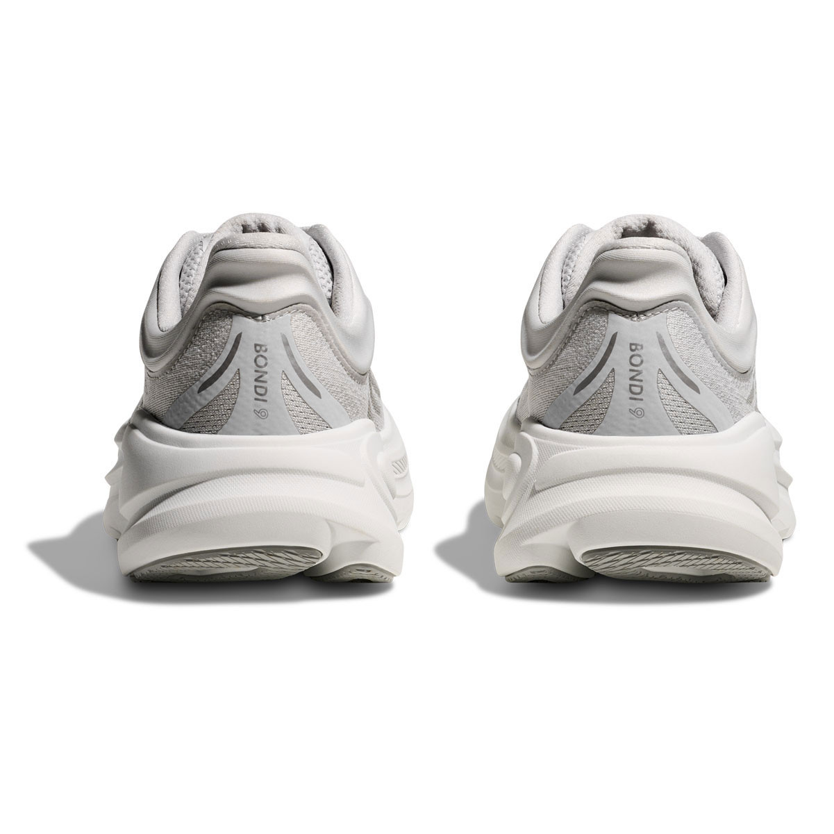 HOKA W BONDI 9 WIDE 25cm スニーカースターダストシルバー HOKA Women's Bondi 9 X-Wide Stardust/Silver Running Shoes - Free