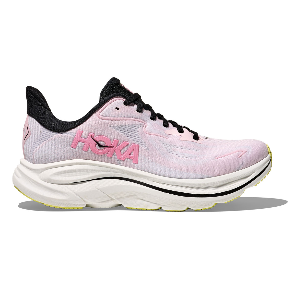 HOKA Women's Clifton 10 Carnation/Starlight Glow Running Shoes
