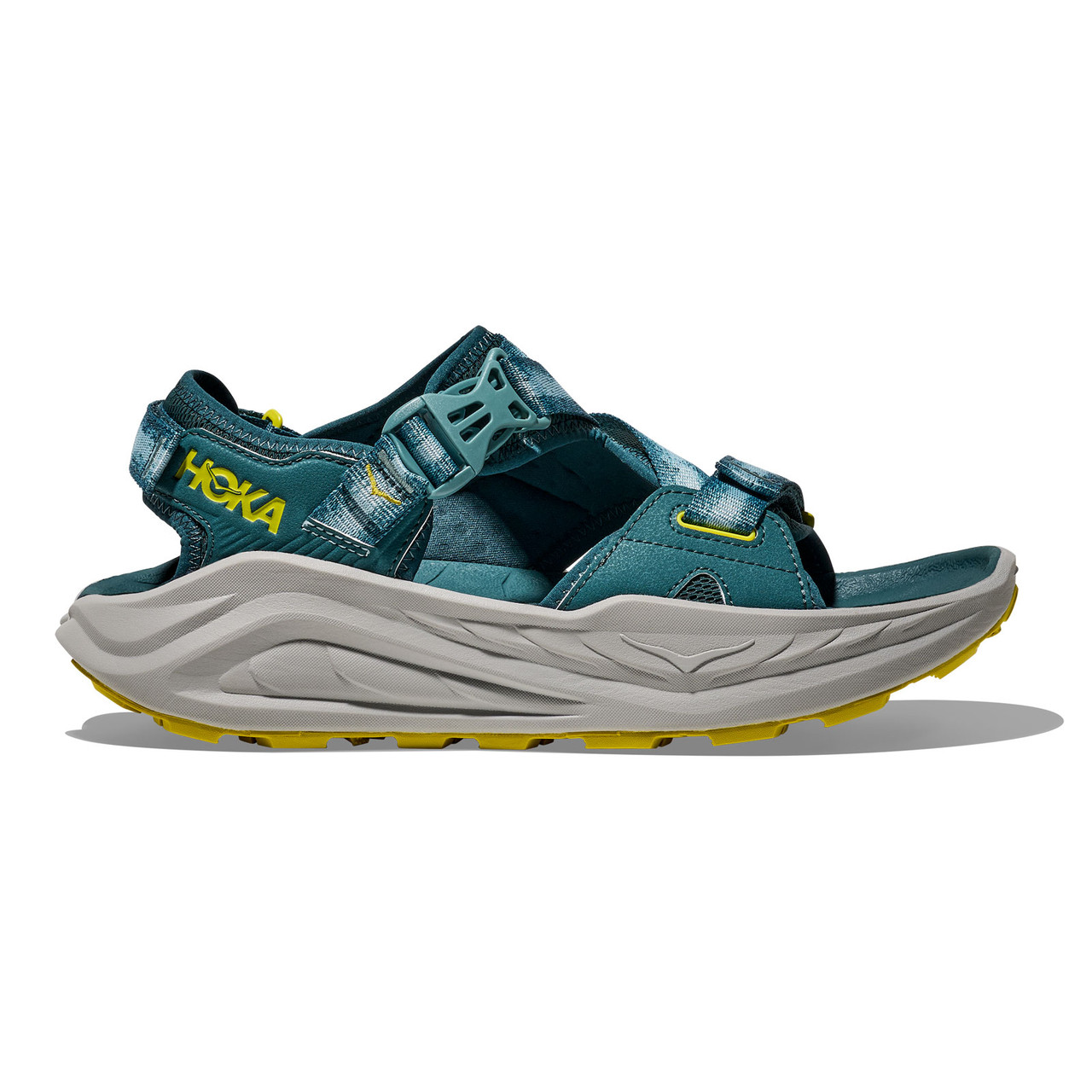 ホカオネオネ INFINI HIKE TC インフィニ ハイクTC 28㎝ HOKA Men's Infini Hike TC Blue Twilight/Pea Green Sandals - Free