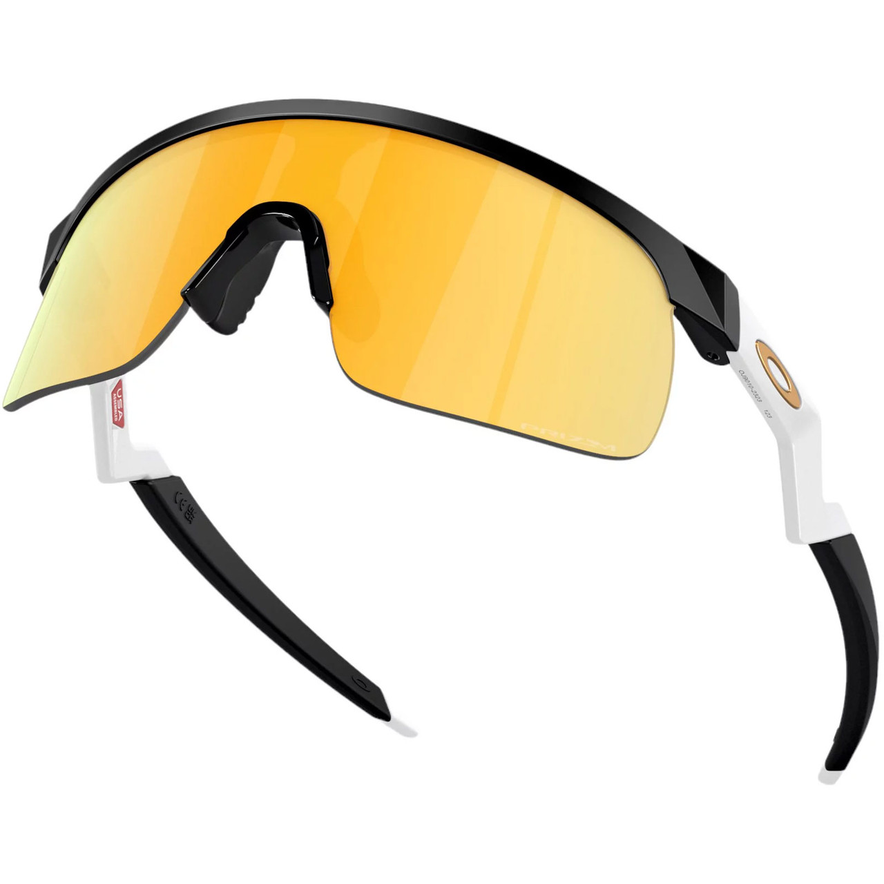 OAKLEY Youth Resistor Olympic Gold Frame/Prizm 24k Lenses
