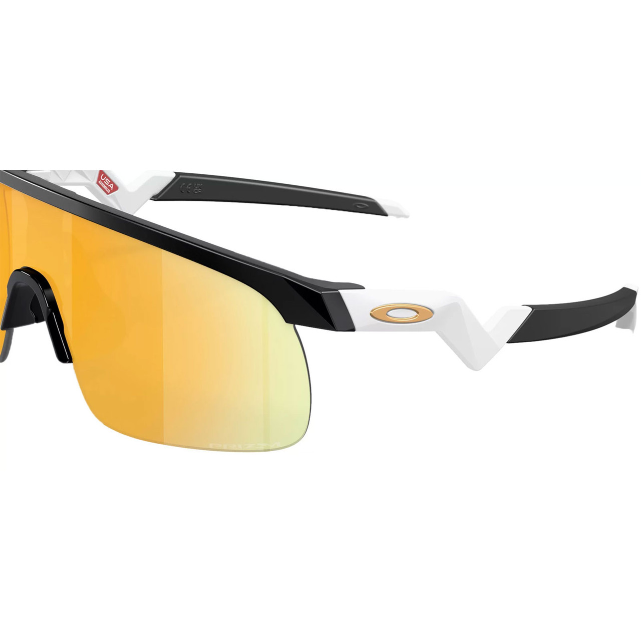 OAKLEY Youth Resistor Olympic Gold Frame/Prizm 24k Lenses