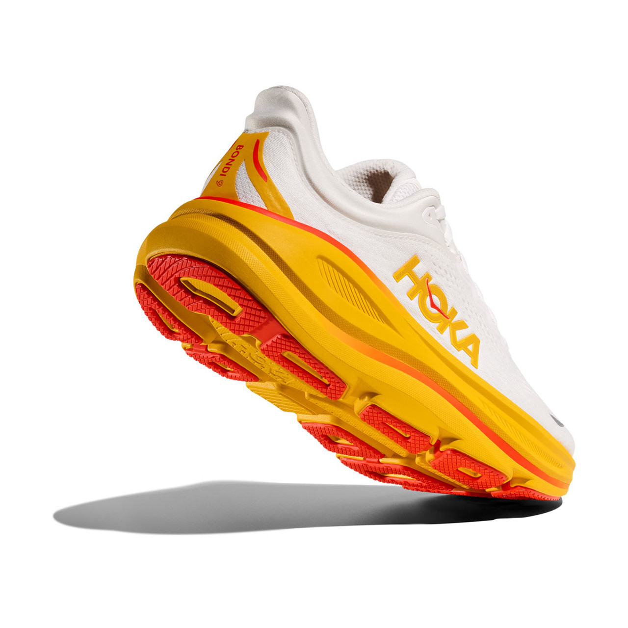 ★HOKA(W)★Bondi 9 Running Shoes★Frost Sunflower HOKA Women's Bondi 9 Frost/Sunflower Running Shoes - Free