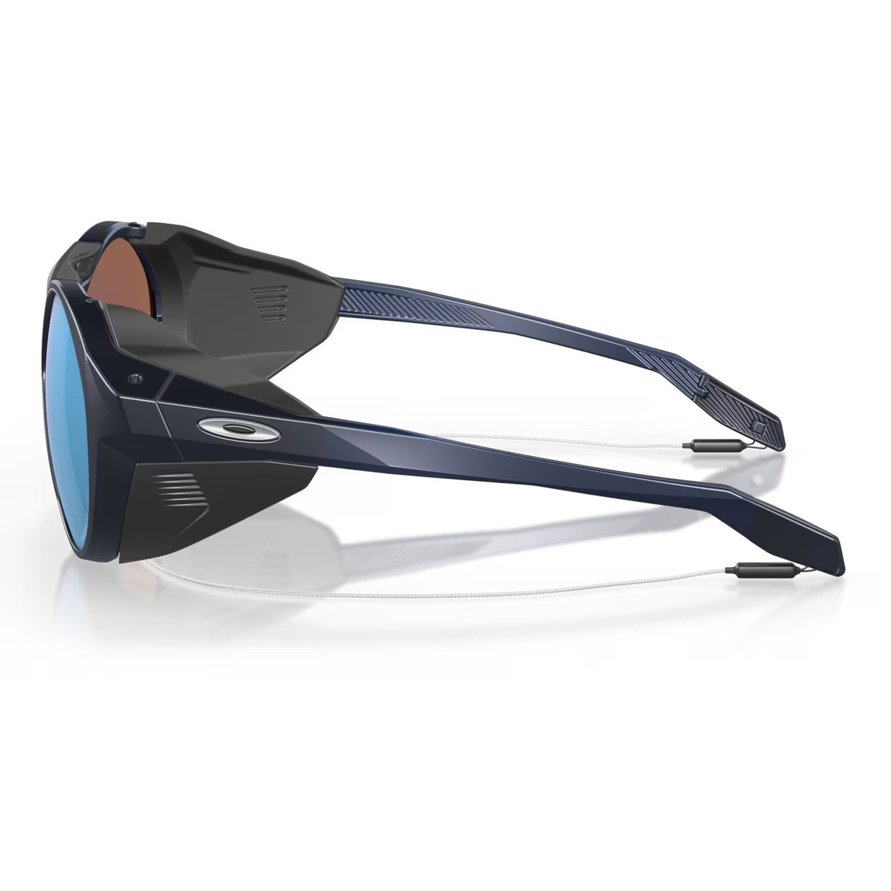OAKLEY Clifden Sunglasses w/ Matte Translucent Blue Frame and