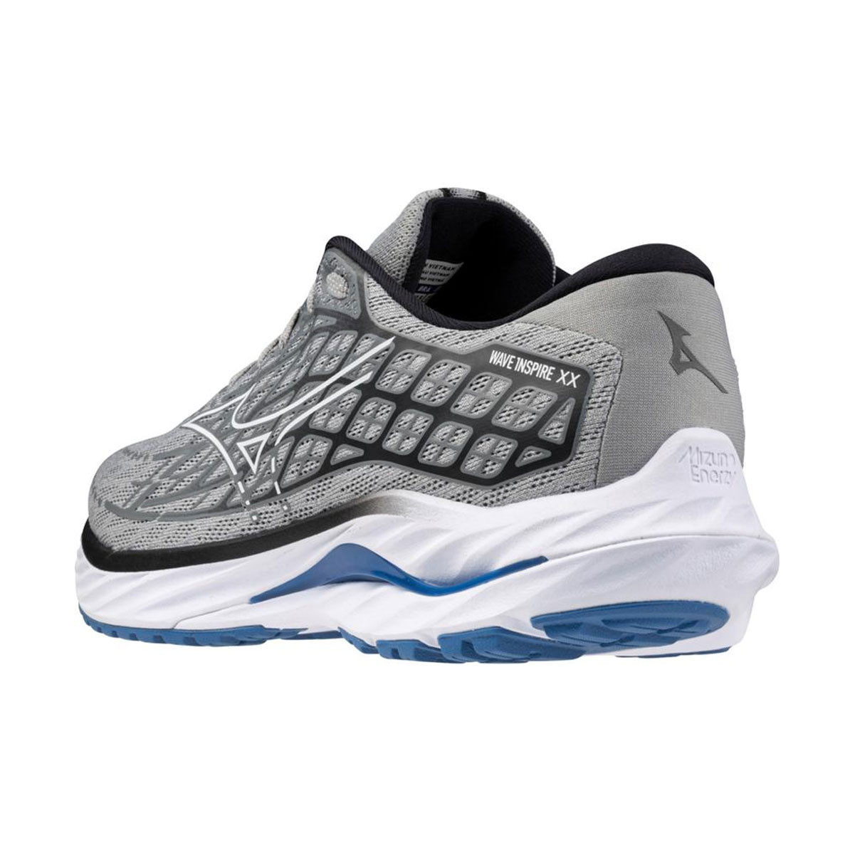 Mizuno Wave Inspire 20 Running Shoes Men 12.5 Gray Stability Road Runner Cut in half: Mizuno Wave Inspire 20 Review | RunRepeat main image 2