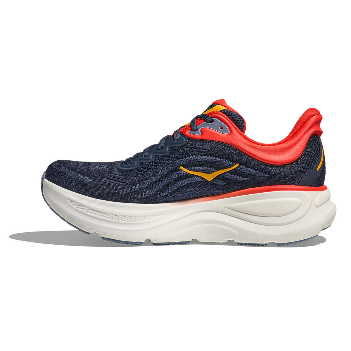 HOKA Men's Bondi 9 Varsity Navy/Nautical Blue Running Shoes - Free