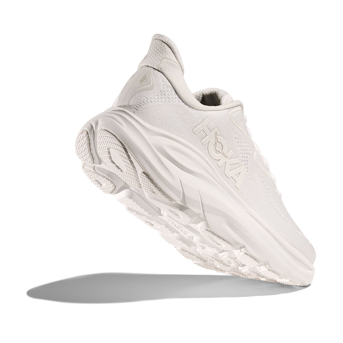 HOKA Women's Clifton 10 X-Wide White/White Running Shoes - Free