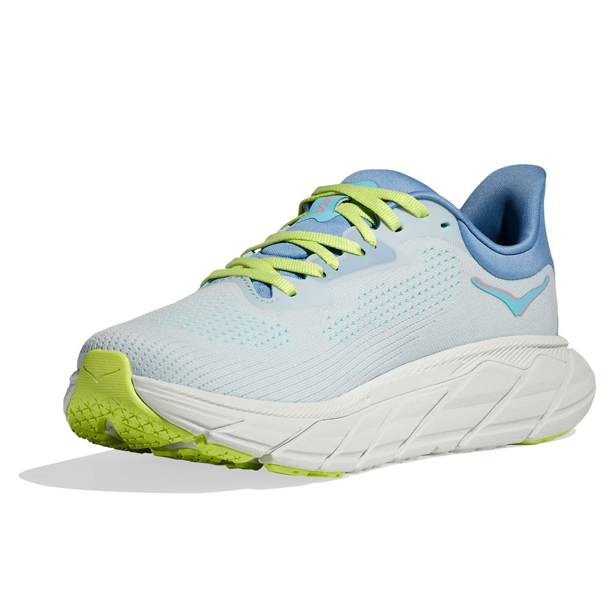 HOKA Women's Arahi 7 Wide Illusion/Dusk Running Shoes (1147890-ISK