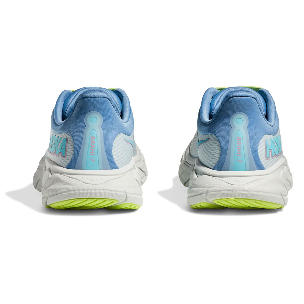 HOKA Women's Arahi 7 Wide Illusion/Dusk Running Shoes (1147890-ISK