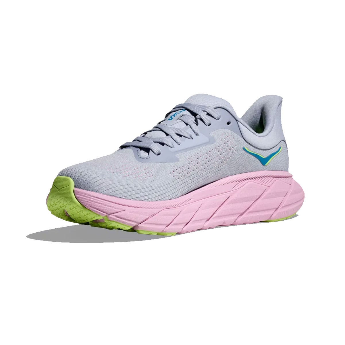 HOKA Women's Arahi 7 Wide Gull/Pink Twilight Running Shoes