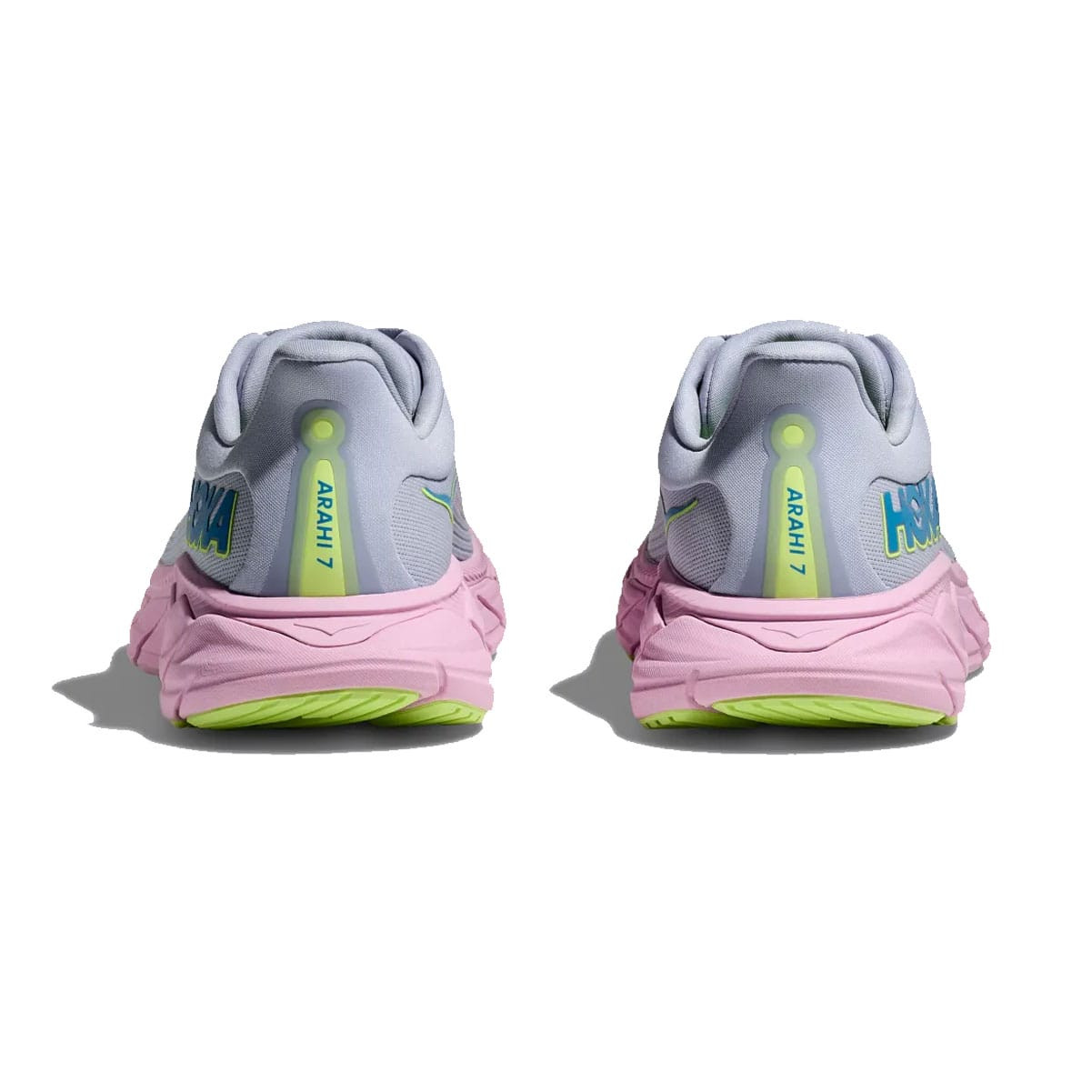 HOKA Women's Arahi 7 Wide Gull/Pink Twilight Running Shoes