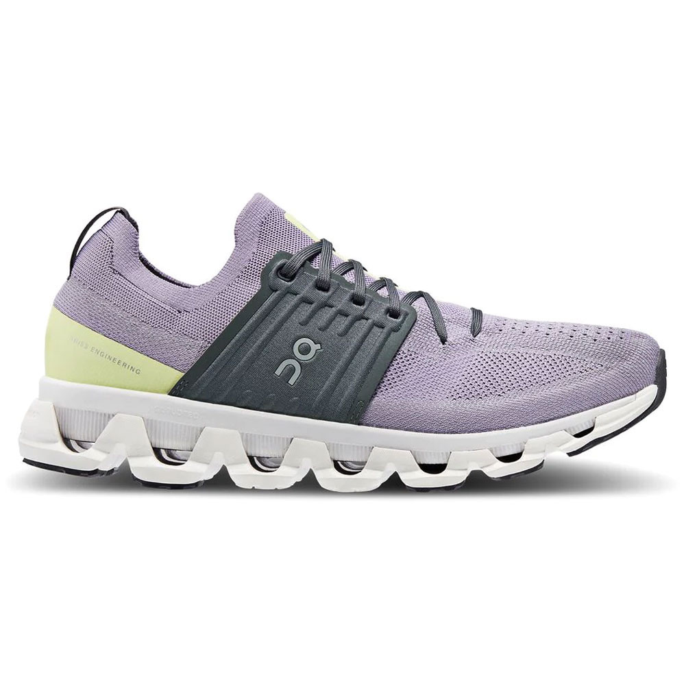 ON FOOTWEAR Men's Cloudswift 3 Shark/Hay Running Shoes - Free Shipping