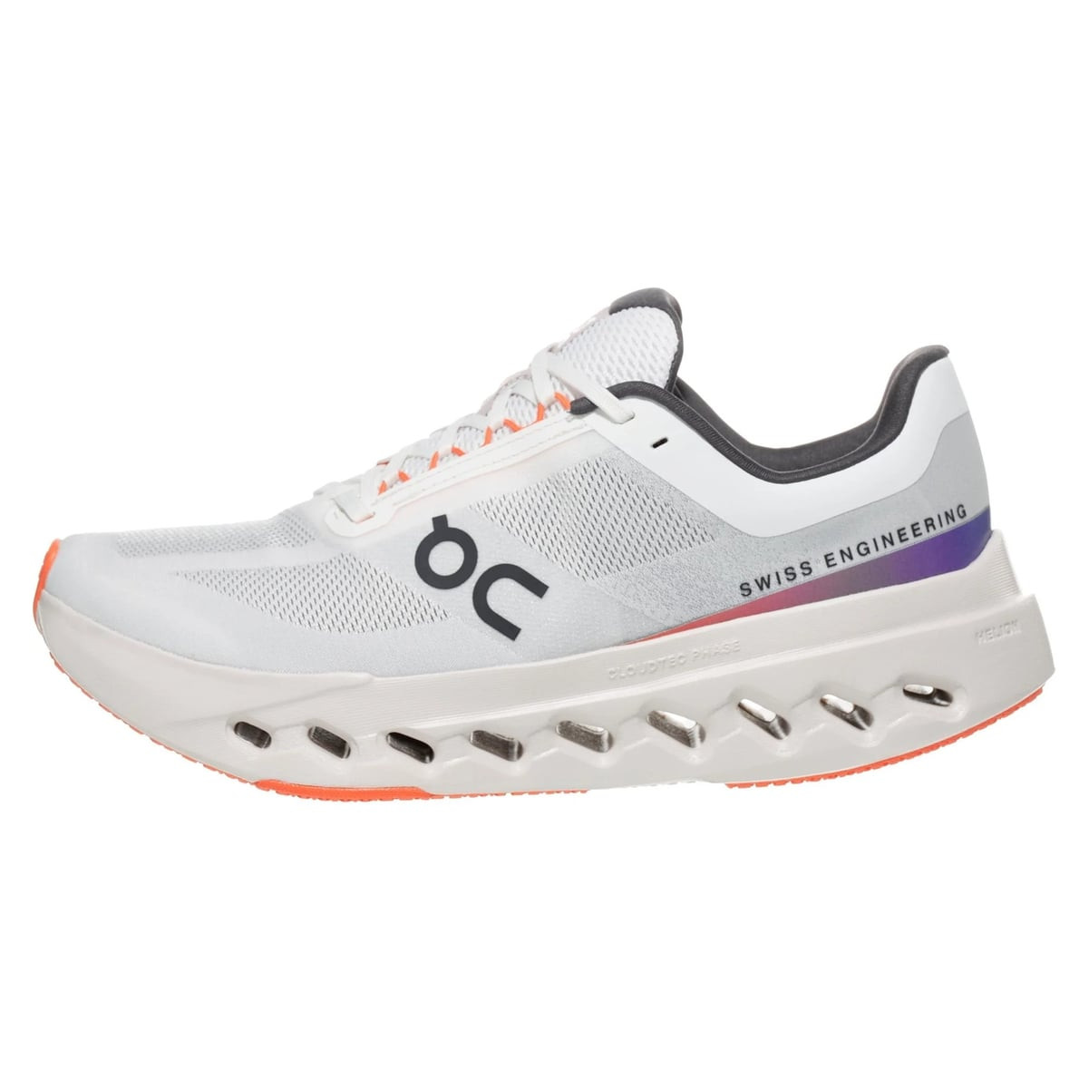 オン　CloudsuferNextWide25.0 ON FOOTWEAR Men's Cloudsurfer Next Wide White/Flame Running Shoes