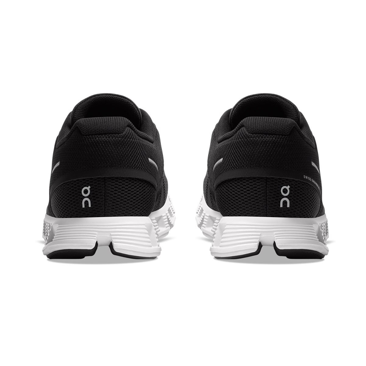 ON FOOTWEAR Women's Cloud 5 Black/White Running Shoes - Free Shipping